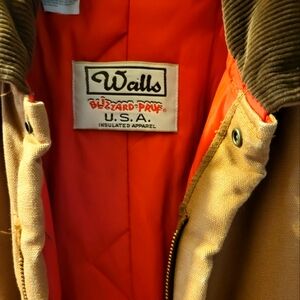 VTG Walls Blizzard Pruf Insulated Coveralls Jacket Snowsuit Warm